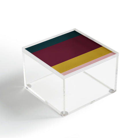Colour Poems Contemporary Color Block VII Acrylic Box