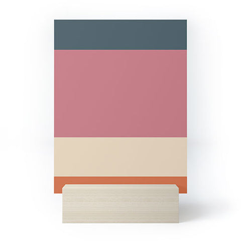 Colour Poems Contemporary Color Block XII Mini Art Print