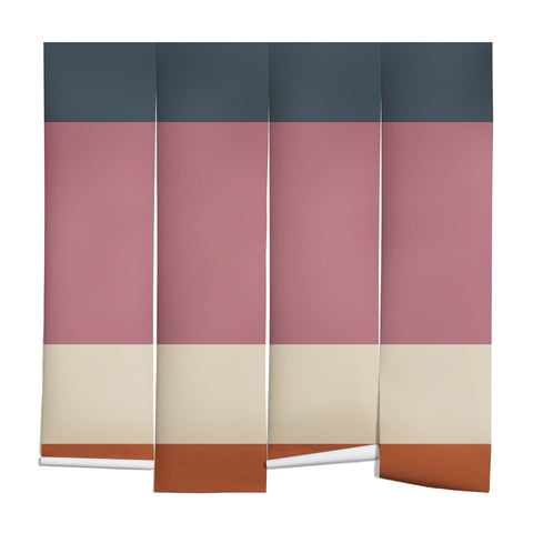 Colour Poems Contemporary Color Block XII Wall Mural
