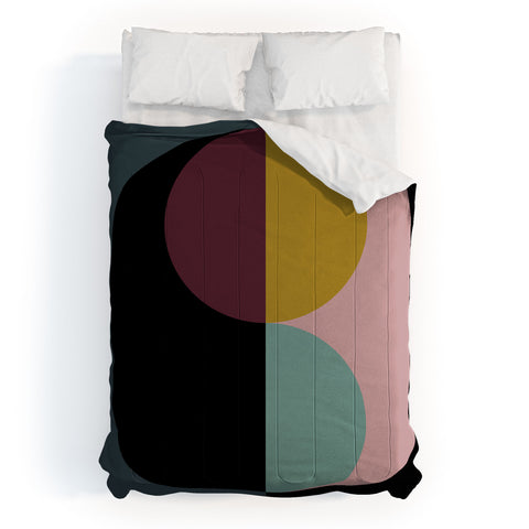 Colour Poems Geometric Circles Abstract Comforter