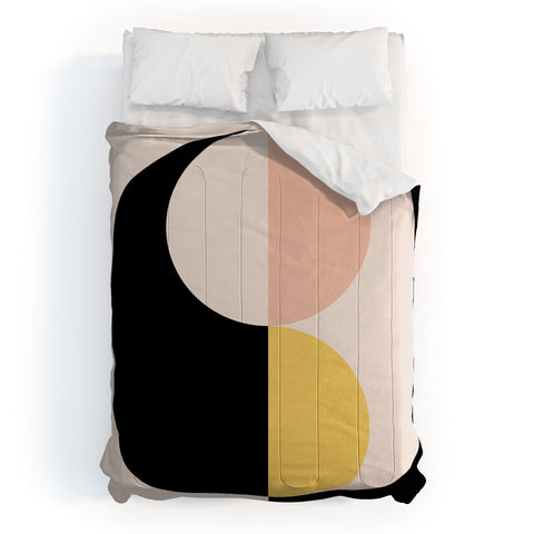 Colour Poems Geometric Circles Abstract II Comforter