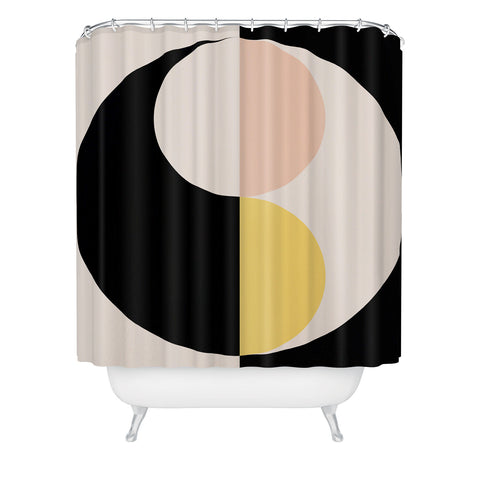 Colour Poems Geometric Circles Abstract II Shower Curtain