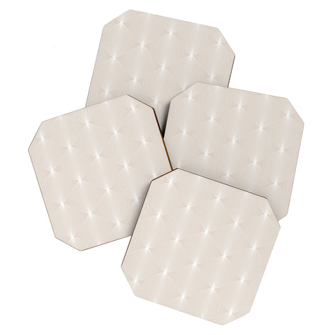 Colour Poems Geometric Orb Pattern III Coaster Set
