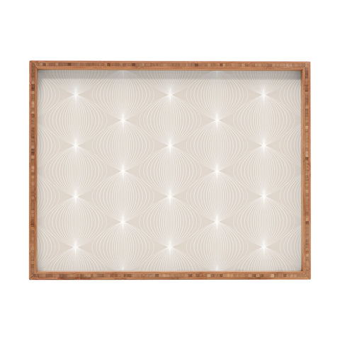Colour Poems Geometric Orb Pattern III Rectangular Tray