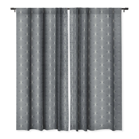 Colour Poems Geometric Orb Pattern IX Blackout Window Curtain