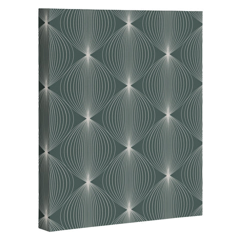 Colour Poems Geometric Orb Pattern V Art Canvas