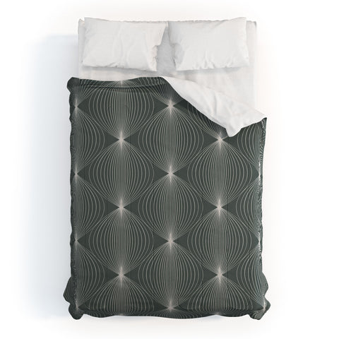 Colour Poems Geometric Orb Pattern V Comforter
