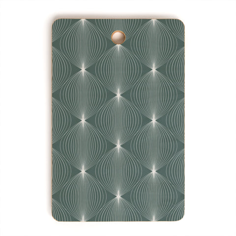 Colour Poems Geometric Orb Pattern V Cutting Board Rectangle