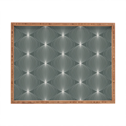 Colour Poems Geometric Orb Pattern V Rectangular Tray