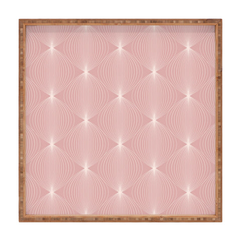 Colour Poems Geometric Orb Pattern VI Square Tray