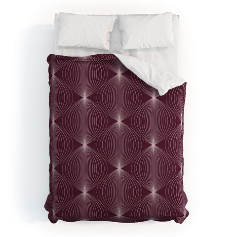 Colour Poems Geometric Orb Pattern X Comforter