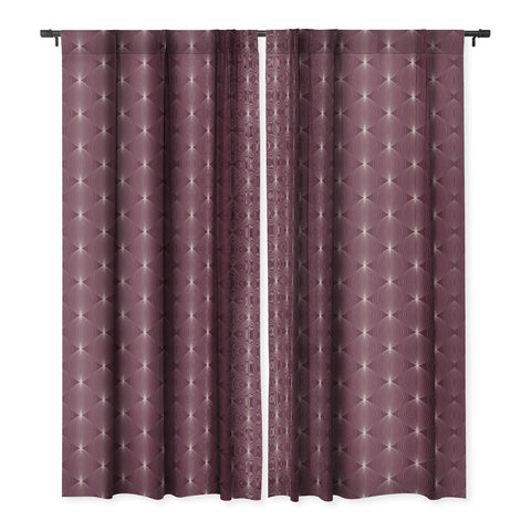 Colour Poems Geometric Orb Pattern X Blackout Window Curtain