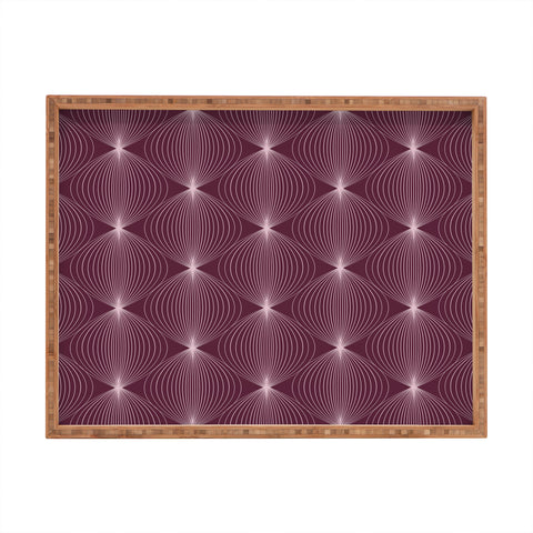 Colour Poems Geometric Orb Pattern X Rectangular Tray