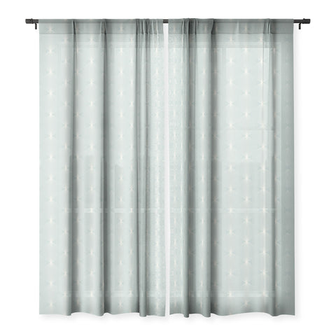 Colour Poems Geometric Orb Pattern XI Sheer Window Curtain