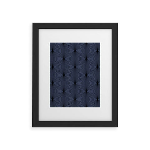 Colour Poems Geometric Orb Pattern XIV Framed Art Print
