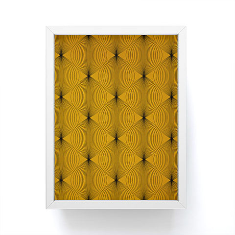 Colour Poems Geometric Orb Pattern XV Framed Mini Art Print