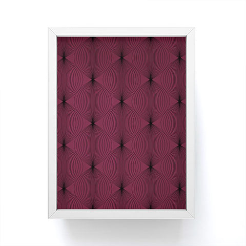 Colour Poems Geometric Orb Pattern XVI Framed Mini Art Print