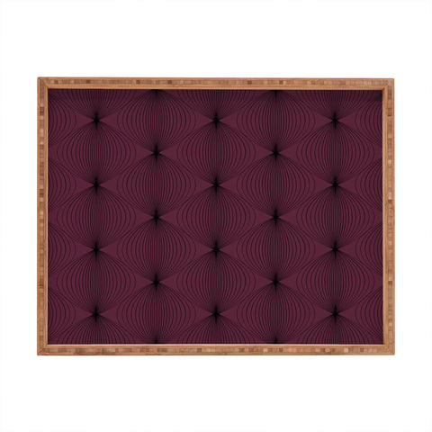 Colour Poems Geometric Orb Pattern XVI Rectangular Tray