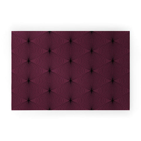 Colour Poems Geometric Orb Pattern XVI Welcome Mat