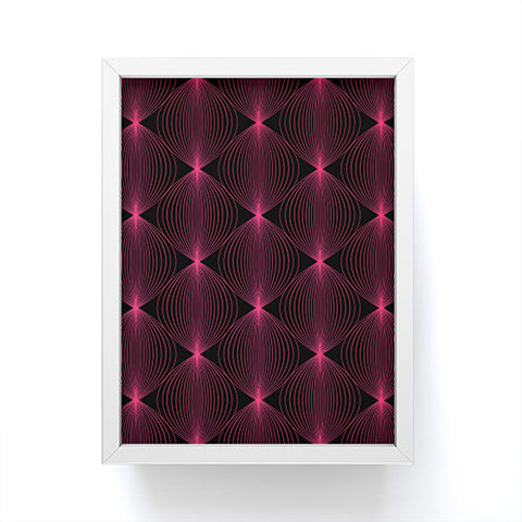 Colour Poems Geometric Orb Pattern XVIII Framed Mini Art Print