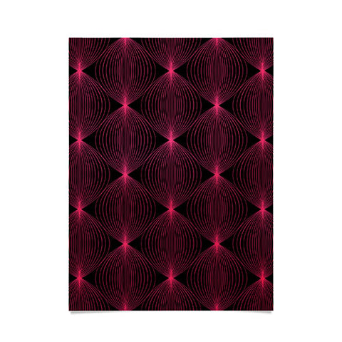 Colour Poems Geometric Orb Pattern XVIII Poster