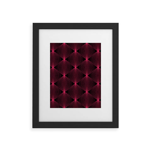Colour Poems Geometric Orb Pattern XVIII Framed Art Print