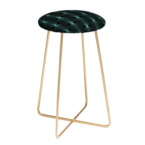 Colour Poems Geometric Orb Pattern XXII Counter Stool