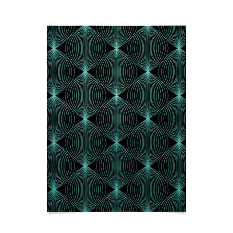 Colour Poems Geometric Orb Pattern XXII Poster