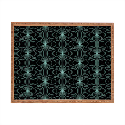 Colour Poems Geometric Orb Pattern XXII Rectangular Tray