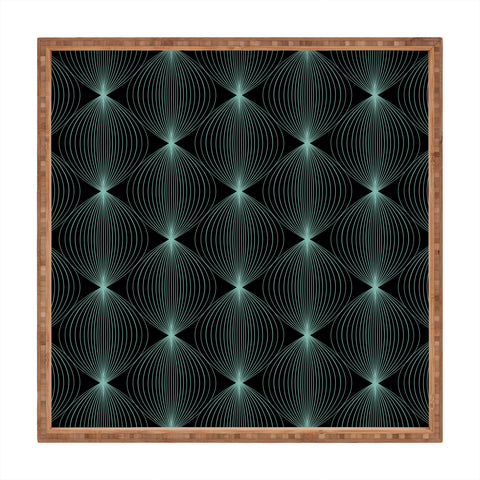 Colour Poems Geometric Orb Pattern XXII Square Tray