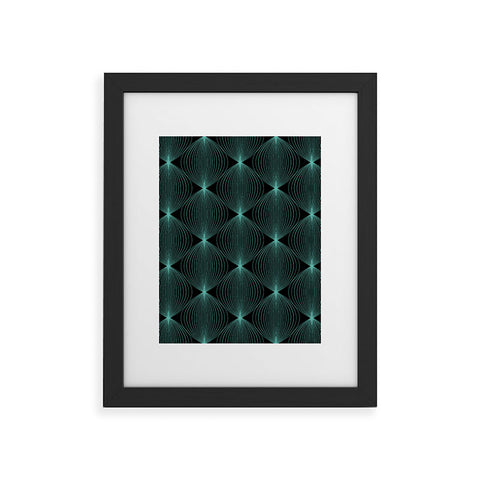Colour Poems Geometric Orb Pattern XXII Framed Art Print