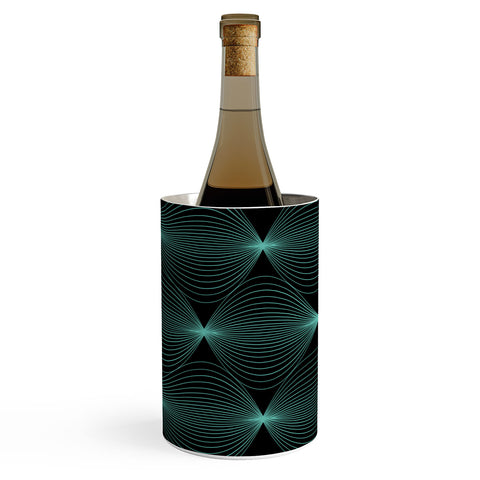 Colour Poems Geometric Orb Pattern XXII Wine Chiller