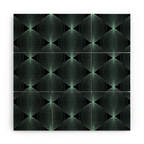 Colour Poems Geometric Orb Pattern XXII Wood Wall Mural