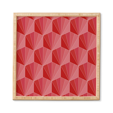Colour Poems Gisela Color Block Pattern XII Framed Wall Art