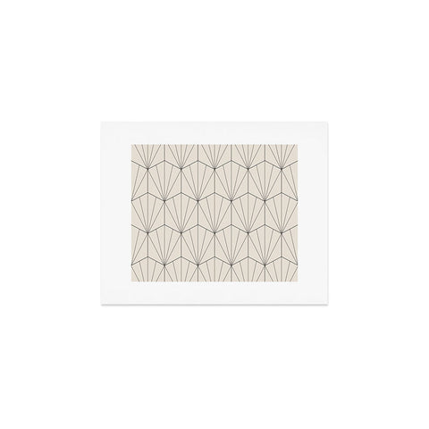 Colour Poems Gisela Geometric Line Pattern I Art Print