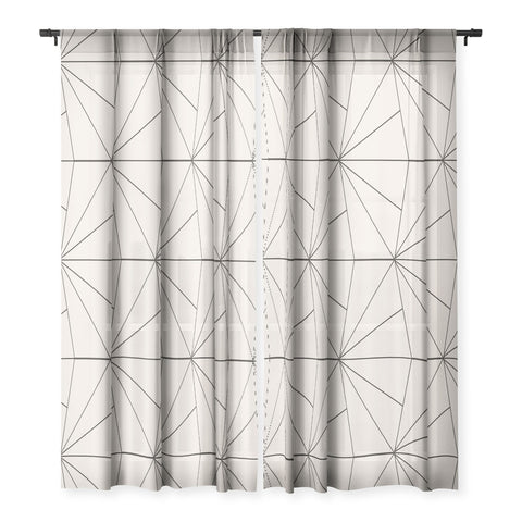 Colour Poems Gisela Geometric Line Pattern I Sheer Non Repeat