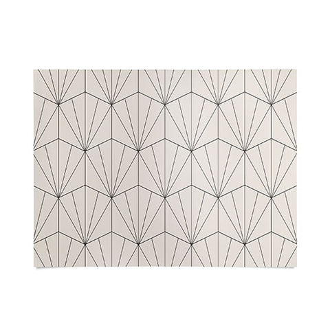 Colour Poems Gisela Geometric Line Pattern I Poster