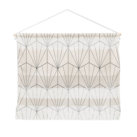 Colour Poems Gisela Geometric Line Pattern I Wall Hanging Landscape