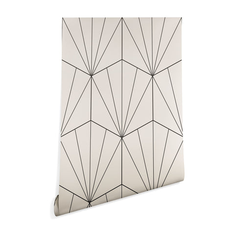 Colour Poems Gisela Geometric Line Pattern I Wallpaper