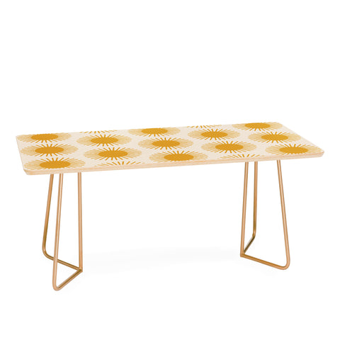 Colour Poems Golden Sun Pattern Coffee Table