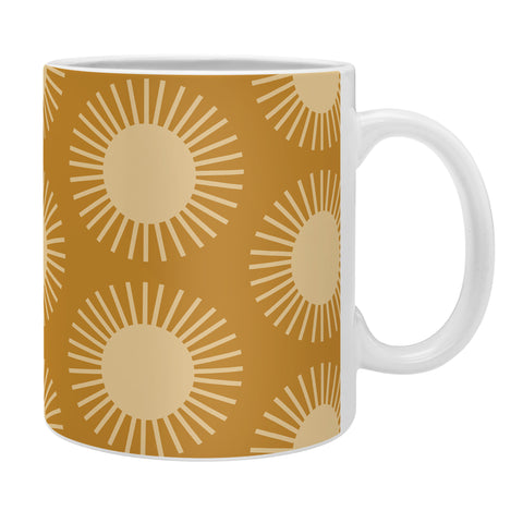 Colour Poems Golden Sun Pattern II Coffee Mug