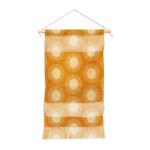 Colour Poems Golden Sun Pattern II Wall Hanging Portrait