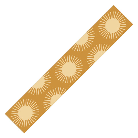 Colour Poems Golden Sun Pattern II Table Runner