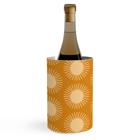 Colour Poems Golden Sun Pattern II Wine Chiller