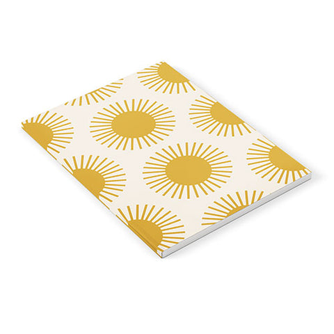 Colour Poems Golden Sun Pattern Notebook