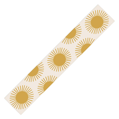 Colour Poems Golden Sun Pattern Table Runner