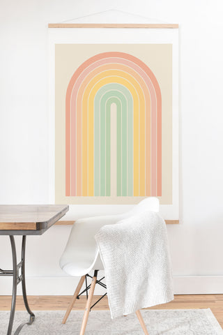 Colour Poems Gradient Arch IV Art Print And Hanger