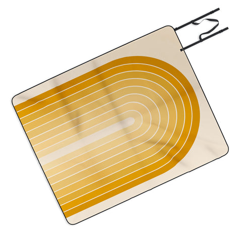 Colour Poems Gradient Arch XXV Outdoor Blanket