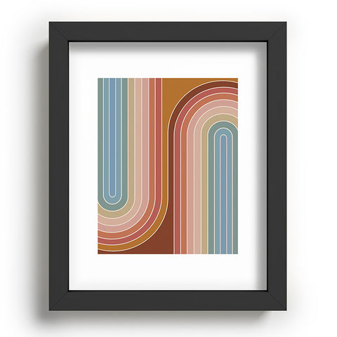 Colour Poems Gradient Curvature IX Recessed Framing Rectangle