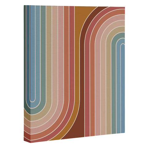 Colour Poems Gradient Curvature IX Art Canvas